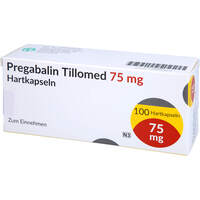 Pregabalin Tillomed 75 mg Hartkapseln, 100 st, Tillomed Pharma GmbH