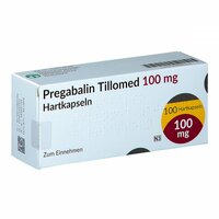 Pregabalin Tillomed 100 mg Hartkapseln, 100 st, Tillomed Pharma GmbH