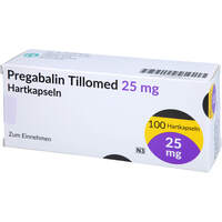 Pregabalin Tillomed 25 mg Hartkapseln, 100 st, Tillomed Pharma GmbH