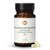R-ALPHA-LIPONS&Auml;URE Bio enhanced Kapseln, 60 st, Sunday Natural Products GmbH