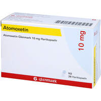 Atomoxetin Glenmark 10 mg Hartkapseln, 28 st, Glenmark Arzneimittel GmbH