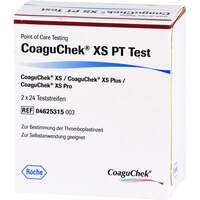 COAGUCHEK XS PT TEST, 2x24 st, ApoHomeCare GmbH