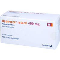 HYPNOREX retard 400 mg Reatrdtabletten, 100 st, Orifarm GmbH