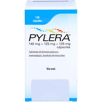 Pylera 140 mg/125 mg/125 mg Hartkapseln, 120 st, Haemato Pharm GmbH