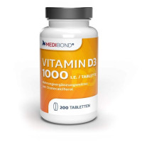 Vitamin D3 1000, 200 st, MEDIBOND Healthcare GmbH