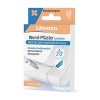 Wund-Pflaster Sensitive 0.5 m x 6 cm, 1 st, Lifemed GmbH