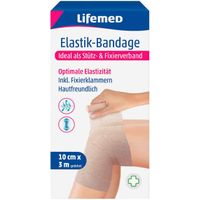 Elastik-Bandage 3 m x 10 cm, 1 st, Lifemed GmbH