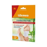 Bambus Vital Pads Pflaster, 2 st, Lifemed GmbH