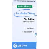 Puri-Nethol 50 mg Tabletten, 25 st, Eurimpharm Arzneimittel GmbH