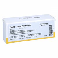 EBASTEL10 mg Filmtabletten, 50 st, Pharma Gerke Arzneimittelvertriebs GmbH