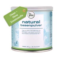 for you natural basenpulver, 360 g, For You eHealth GmbH