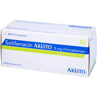 Solifenacin Aristo 5 mg Filmtabletten, 90 st, Aristo Pharma GmbH
