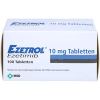 Ezetrol 10 mg Tabletten, 100 st, Medicopharm AG