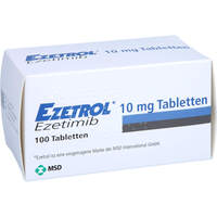 Ezetrol 10 mg Tabletten, 100 st, Medicopharm AG