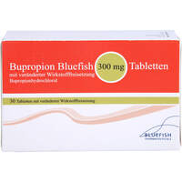Bupropion Bluefish 300 mg Tab.m.ver&auml;nd.Wst.-Frs., 30 Stk., Bluefish Pharma GmbH