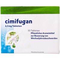 Cimifugan 6.5 mg Tabletten, 30 Stk., Kgv Korea Ginseng Vertriebs GmbH