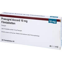 Prasugrel Accord 10 mg Filmtabletten, 28 Stk., Accord Healthcare GmbH
