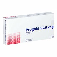 Pregabin 25 mg Hartkapseln Heunet, 14 Stk., Heunet Pharma GmbH