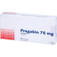 Pregabin 75 mg Hartkapseln Heunet, 14 Stk., Heunet Pharma GmbH