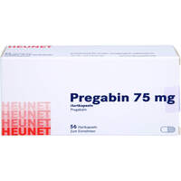 Pregabin 75 mg Hartkapseln Heunet, 56 Stk., Heunet Pharma GmbH