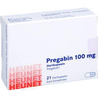 Pregabin 100 mg Hartkapseln Heunet, 21 Stk., Heunet Pharma GmbH