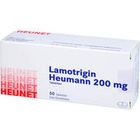 Lamotrigin Heumann 200 mg Tabletten Heunet, 50 Stk., Heunet Pharma GmbH Lamotrigin Heumann 200 mg Tabletten Heunet, 50 Stk., Heunet Pharma GmbH