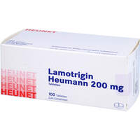 Lamotrigin Heumann 200 mg Tabletten Heunet, 100 Stk., Heunet Pharma GmbH