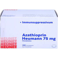 Azathioprin Heumann 75 mg Filmtabletten Heunet, 100 st, Heunet Pharma GmbH