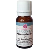 Kalium carbonicum D4, 10 g, Spagyra GmbH & Co. KG