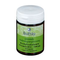 Methylcobalamin Vitamin B12 100 ug Kapseln, 60 st, BioPr&auml;p Biolog.Pr&auml;p.Handelsges.mbH