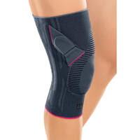 GENUMEDI PT Kniebandage rechts Gr.3 silber, 1 st, Actipart GmbH