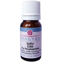Sulfur D200, 10 g, Spagyra GmbH & Co. KG