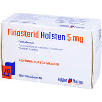 Finasterid Holsten 5 mg Filmtabletten, 100 st, Holsten Pharma GmbH