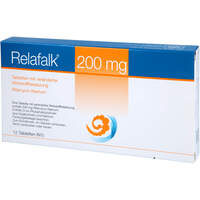 Relafalk 200mg Tabl. m. verändert. Wirkstofffreis., 12 st, Dr. Falk Pharma GmbH
