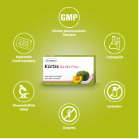 Dr. B&ouml;hm K&uuml;rbis f&uuml;r die Frau, 60 Stk., Apomedica Pharmazeutische Produkte GmbH