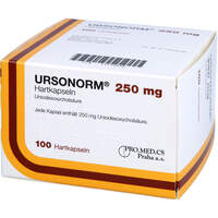 Ursonorm 250 mg Hartkapseln, 100 st, PRO.MED.CS Praha a.s.