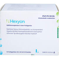 Hexyon Inj.-Susp.i.e.Fertigspr.m.Kanüle, 10x0.5 ml, Eurimpharm Arzneimittel GmbH