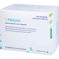 Hexyon Inj.-Susp.i.e.Fertigspr.m.Kanüle, 10x0.5 ml, Eurimpharm Arzneimittel GmbH