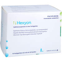 Hexyon Inj.-Susp.i.e.Fertigspr.m.Kanüle, 10x0.5 ml, Eurimpharm Arzneimittel GmbH