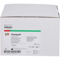 VLIWAZELL Saugkompressen 10x10 cm unsteril, 100 st, Tora Pharma GmbH