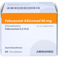 Febuxostat AXiromed 80 mg Filmtabletten, 84 st, Medical Valley Invest AB
