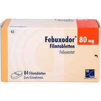 Febuxodor 80mg Filmtabletten, 84 st, TAD Pharma GmbH