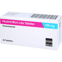 Flecainid Micro Labs 100 mg Tabletten, 50 Stk., Micro Labs GmbH