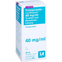 Trimipramin - 1 A Pharma 40 mg/ml Trpf z Einn Lsg