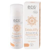 ECO CC Creme getönt LSF 30 hell, 50 ml, Eco Cosmetics GmbH & Co. KG