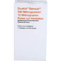 DUAKLIR Genuair 340 ug/12 ug Plv.z.Inhalation 60ED, 1 st, 2care4 Aps