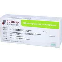 DUORESP Spiromax 160 ug/4.5 ug Pulv.z.Inh. 1x120ED, 1 st, Pb Pharma GmbH