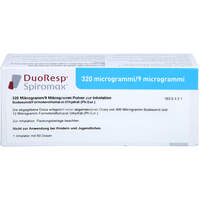 DUORESP Spiromax 320 ug/9 ug Pulv.z.Inh. 1x60ED, 1 st, Pb Pharma GmbH