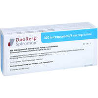 DUORESP Spiromax 320 ug/9 ug Pulv.z.Inh. 1x60ED, 1 st, Pb Pharma GmbH