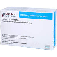 DUORESP Spiromax 320 ug/9 ug Pulv.z.Inh. 3x60ED, 3 st, Pb Pharma GmbH